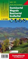 neuveden: WK 191 Gasteinertal - Wagrain - Raurisertal - Grossarltal 1:50 000 / turist