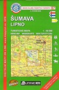 neuveden: KČT 67 Šumava Lipno 1:50 000 Turistická mapa