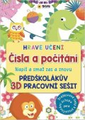 -: Hravé učení Čísla a počítání - Napiš a Smaž zas a znovu - Drážkované linky 