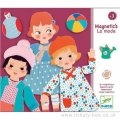 neuveden: Djeco Magnetky oblékání holčičky