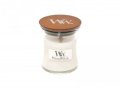 neuveden: WoodWick White Teak svíčka váza 85g