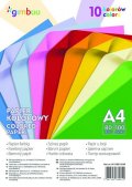 neuveden: Sada barevných papírů A4 80 g/m2, 100 listů, mix barev