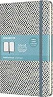 neuveden: Moleskine: Blend zápisník linkovaný modrý L