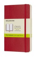 neuveden: Zápisník Moleskine - měkké desky, S, čistý - červený
