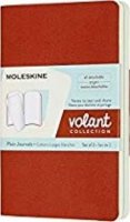 neuveden: Sešity Moleskine Volant - měkké desky S, čisté, 2 ks, výběr barev - oranžov