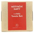 : Be Nice EKO Motivační karty s citáty Tomáše Bati