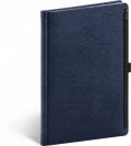 neuveden: Notes - Hardy modrý, linkovaný, 13 × 21 cm