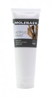 neuveden: Molenaer akrylová barva 250 ml - bílá