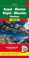 neuveden: AK 224 Nepál - Bhutan 1:800 000 / automapa