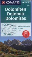 neuveden: Dolomiten (sada 4 mapy ) 672 NKOM