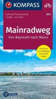 : Mainradweg van Beyreuth nach mains 1:50 000 / cykloturistická mapa KOMPASS 