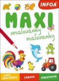 neuveden: Maxi omalovánky / maľovanky - jemná motorika, zábava, kreativita