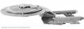 neuveden: Metal Earth 3D puzzle: Star Trek USS Enterprise NCC-1701-D