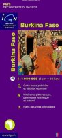 neuveden: IGN 85020 Burkina Faso 1:100 000