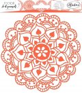neuveden: Šablona Aladine 15x15 cm - krajková mandala