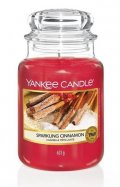 neuveden: YANKEE CANDLE Sparkling Cinnamon svíčka 625g
