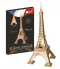 neuveden: NiXiM Dřevěné 3D puzzle - Eiffelova věž
