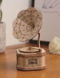 neuveden: NiXiM Dřevěné 3D puzzle/Gramofón