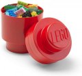neuveden: Úložný box LEGO kulatý - červený