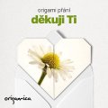 neuveden: Origami přání - Děkuji Ti