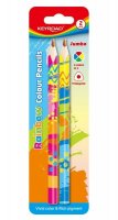 neuveden: Keyroad Pastelky Magic Jumbo trojhranné, blistr 2 ks