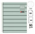 : Poznámkový blok Between the Lines NB-1, A5, 90g, karton, 80 listů, linka, M