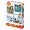 neuveden: Zvířátka - Kde žijí: baby puzzle set