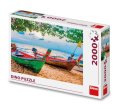 neuveden: Puzzle Rybářské loďky 2000 dílků