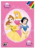 neuveden: Disney Princezny - Omalovánky A5