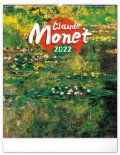 neuveden: Kalendář 2022 nástěnný: Claude Monet, 48 × 56 cm