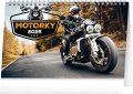 neuveden: Kalendář 2025 stolní: Motorky, 23,1 × 14,5 cm