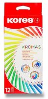 neuveden: Pastelky Kores Kromas 12 barev