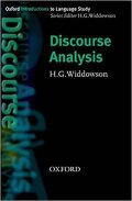 Widdowson Henry G.: Oxford Introductions to Language Study Discourse Analysis