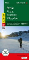 neuveden: Ötztal 1:50 000 / turistická, cyklistická a rekreační mapa