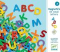 neuveden: Djeco Magnetická písmenka malá 83ks