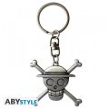 neuveden: One Piece Klíčenka kovová - Skull Luffy