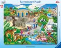 neuveden: Puzzle Návštěva ZOO 45 dílků