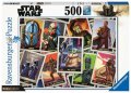 neuveden: Ravensburger Puzzle The Mandalorian - Baby Yoda 500 dílků