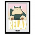 neuveden: Pokémon Zarámovaný plakát - Snorlax