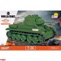neuveden: Stavebnice COBI WOT T-34, 1:48, 268 k