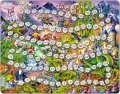 neuveden: Puzzle MAXI - Hra Žebříky/40 dílků
