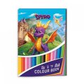 neuveden: Blok barevných papírů A4 - Spyro