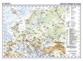neuveden: Evropa - příruční fyzická/politická mapa A3/1: 17 mil.