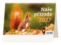 : Kalendář stolní 2027 - Naše příroda