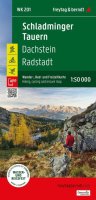 neuveden: Schladminger Tauern - Radstadt - Dachstein 1:50 000 / turistická mapa