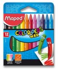 neuveden: Maped - Voskové pastelky Wax 12 ks