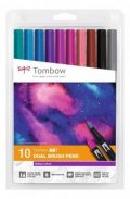 neuveden: Tombow Oboustranný štětcový fix ABT - Galaxy colors 10 ks
