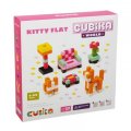 neuveden: CUBIKA 15313 Pixel Pokojík s kočičkou - dřevěná 3D stavebnice 200 kostiček