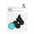 neuveden: DOCRAFTS Xcut vyřezávací kovová šablona 3D - motýl