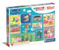 neuveden: Clementoni Puzzle Prasátko Peppa 10v1
